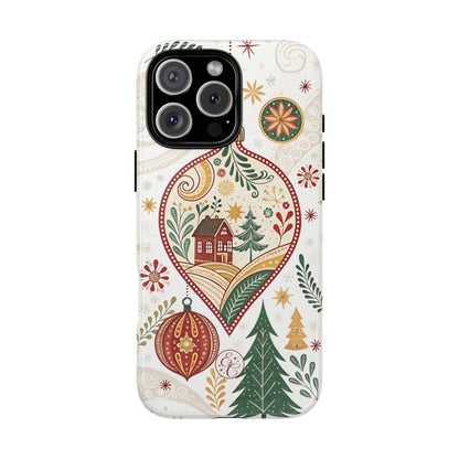 Cozy Christmas Ornament Tough Phone Case