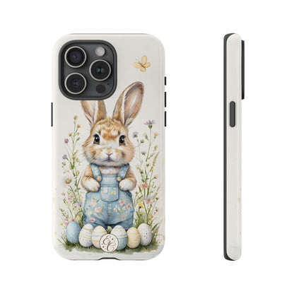 Bunny with Easter Eggs Tough Phone Case
