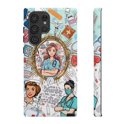 Nurse Art Tough Phone Case