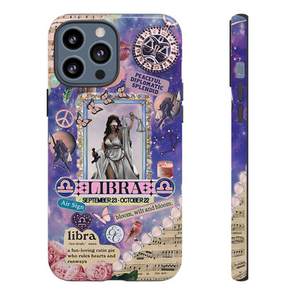 Libra Zodiac Star Sign Tough Phone Case