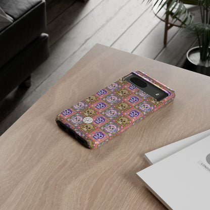 Sugar Skull Pattern Tough Phone Case