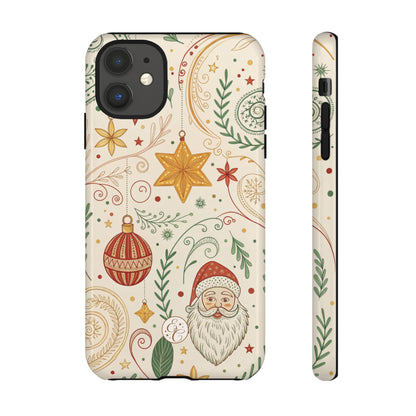 Vintage Santa Tough Phone Case
