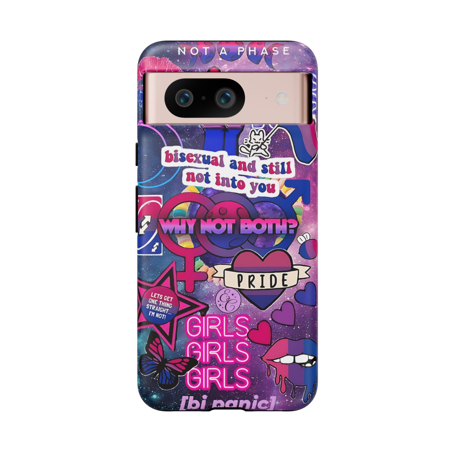 Bisexual Pop Art Tough Phone Case