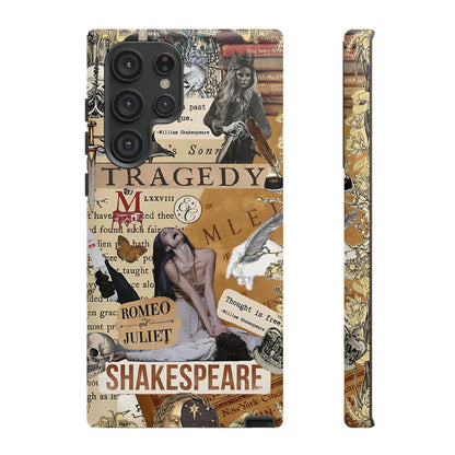 Shakespeare Tragedy Collage Tough Phone Case