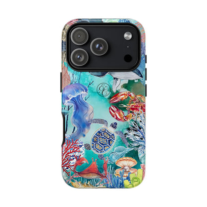 Ocean Wonders Collage Tough Phone Case