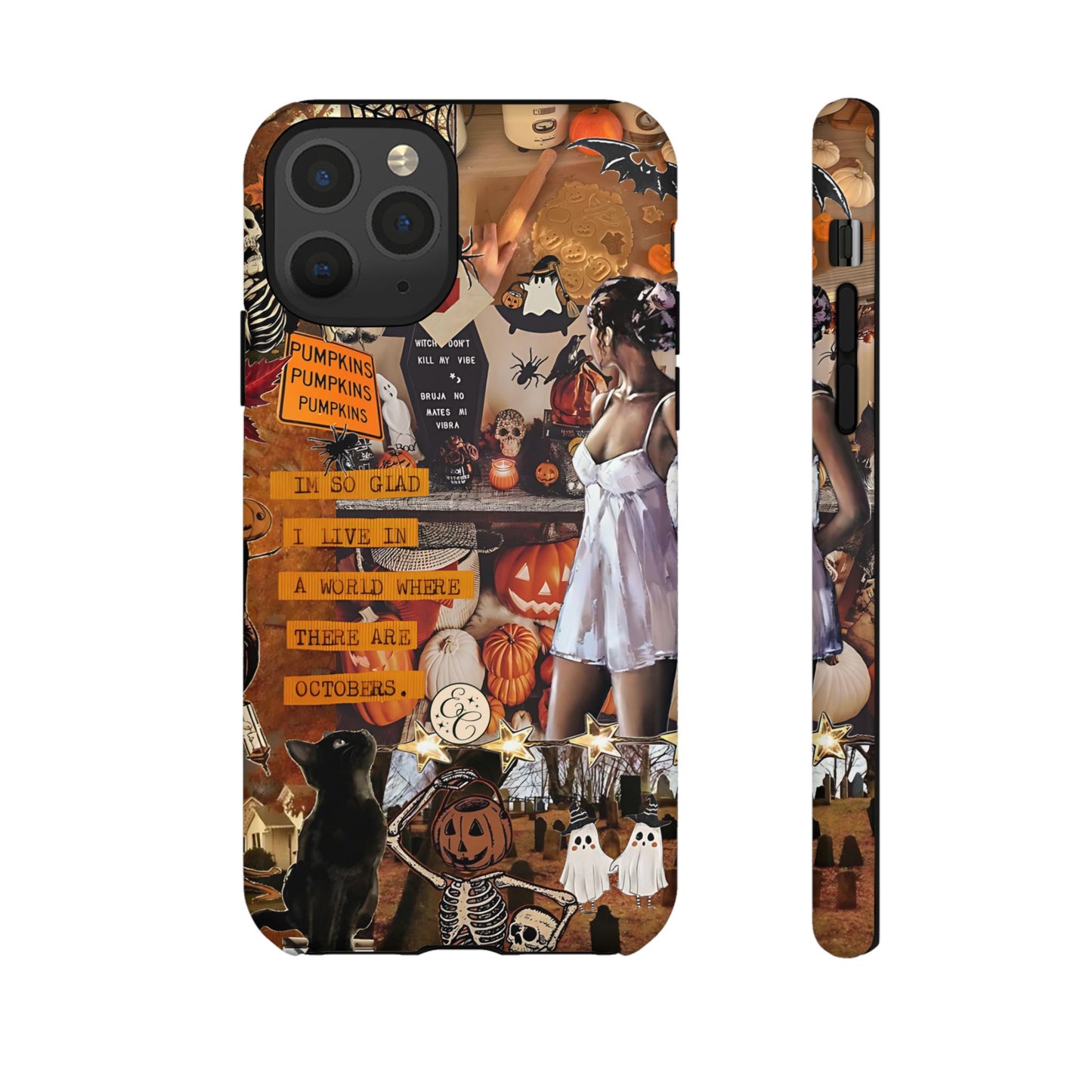 Halloween Aesthetic Collage Tough Phone Case