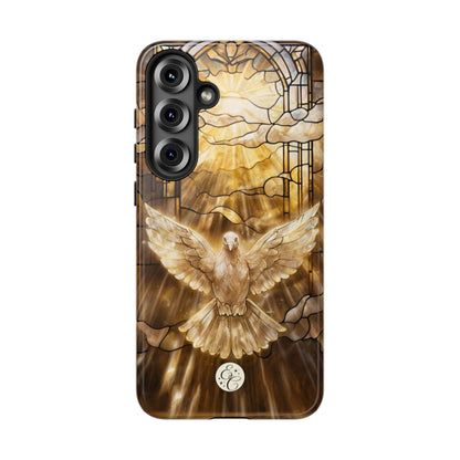 Holy Spirit Stained Glass Tough Phone Case