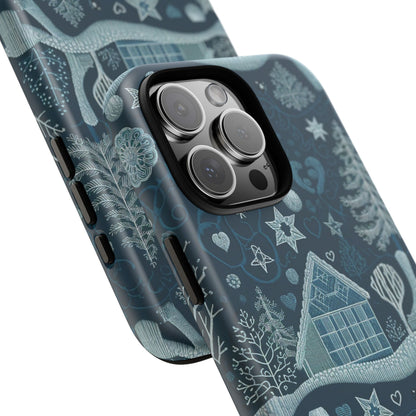 Winter Wonderland Pattern Tough Phone Case