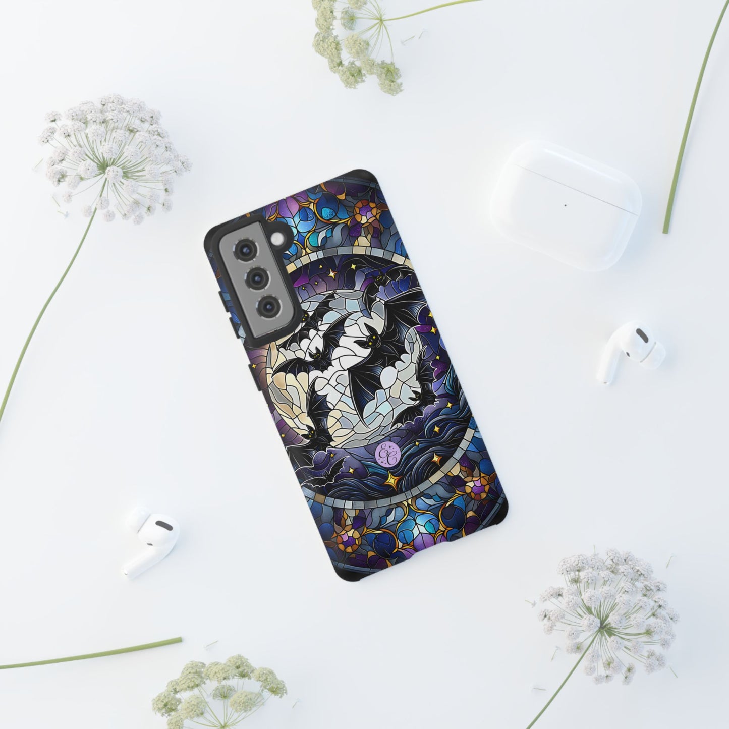 Gothic Bats Tough Phone Case