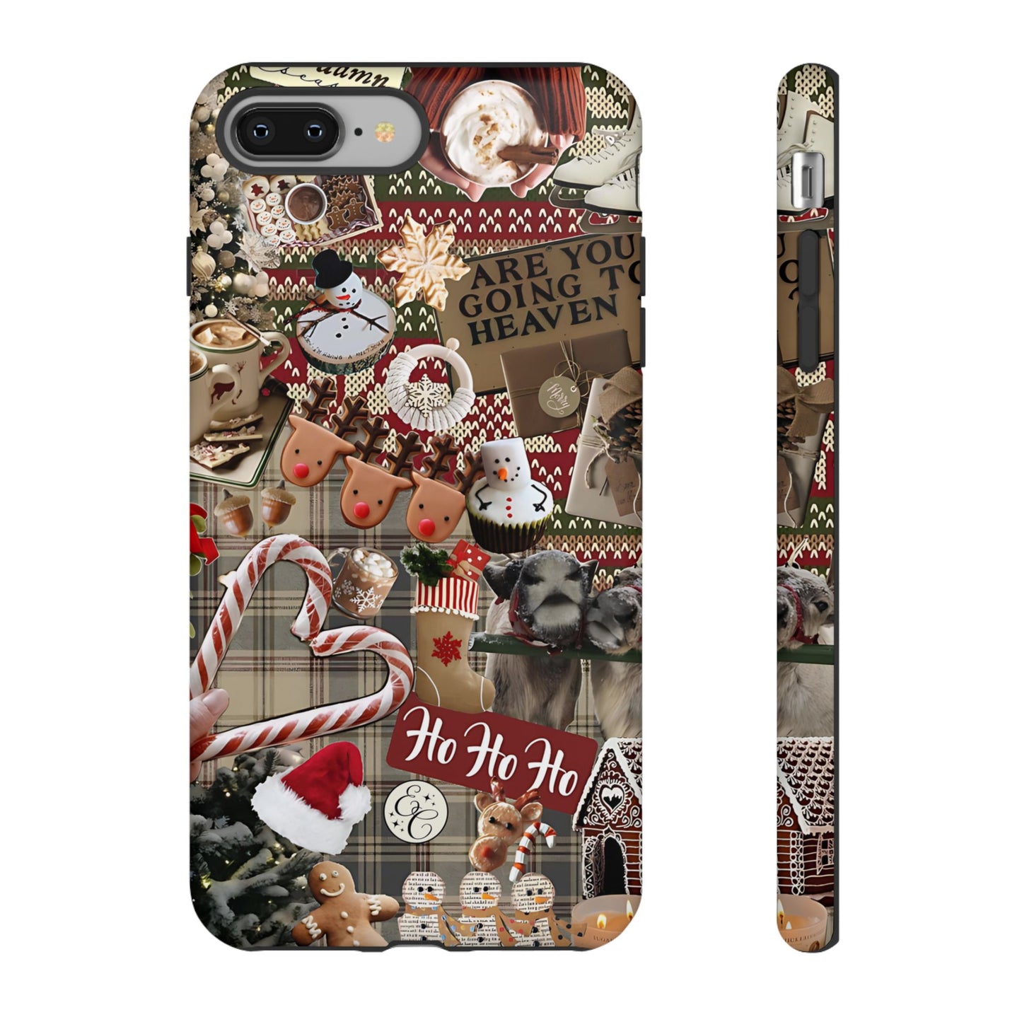 Christmas Festive Collage Tough Phone Case