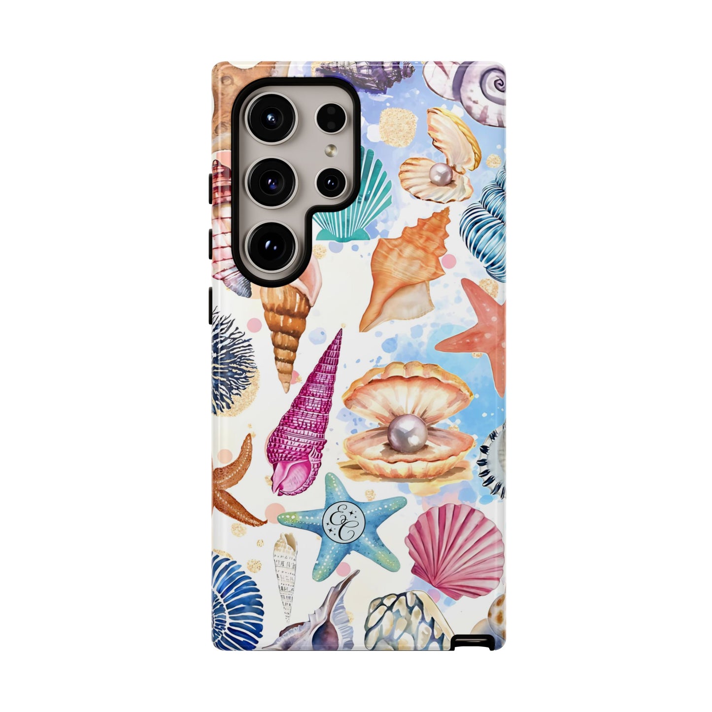 Colorful Sea Shells Tough Phone Case