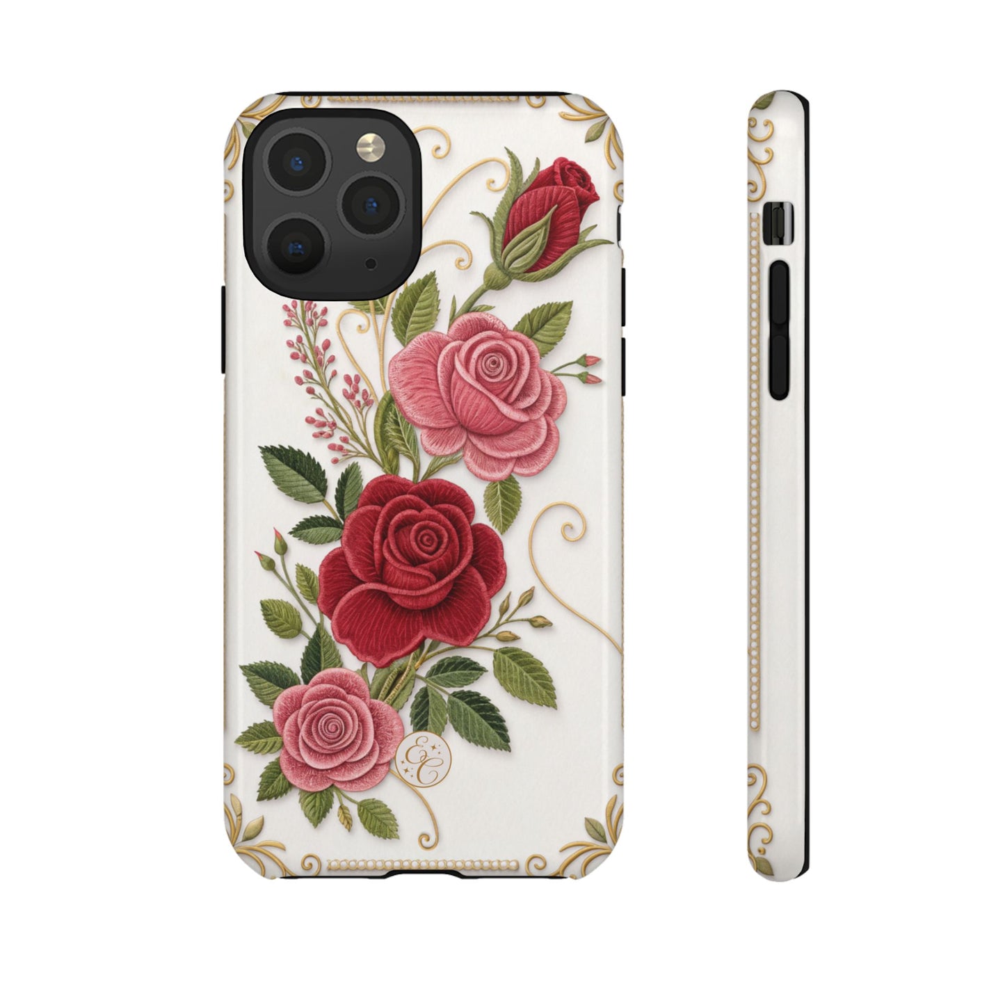 Elegant Rose Garden Tough Phone Case