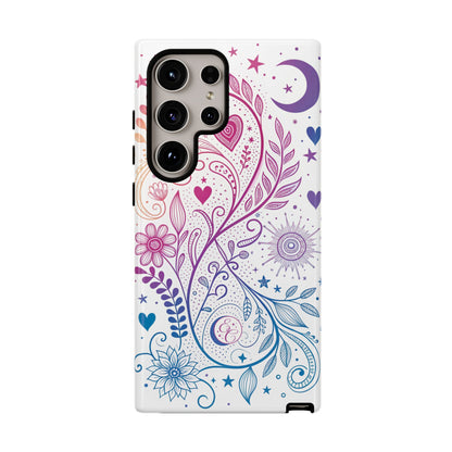 Subtel Bisexual Boho Doodle Tough Phone Case