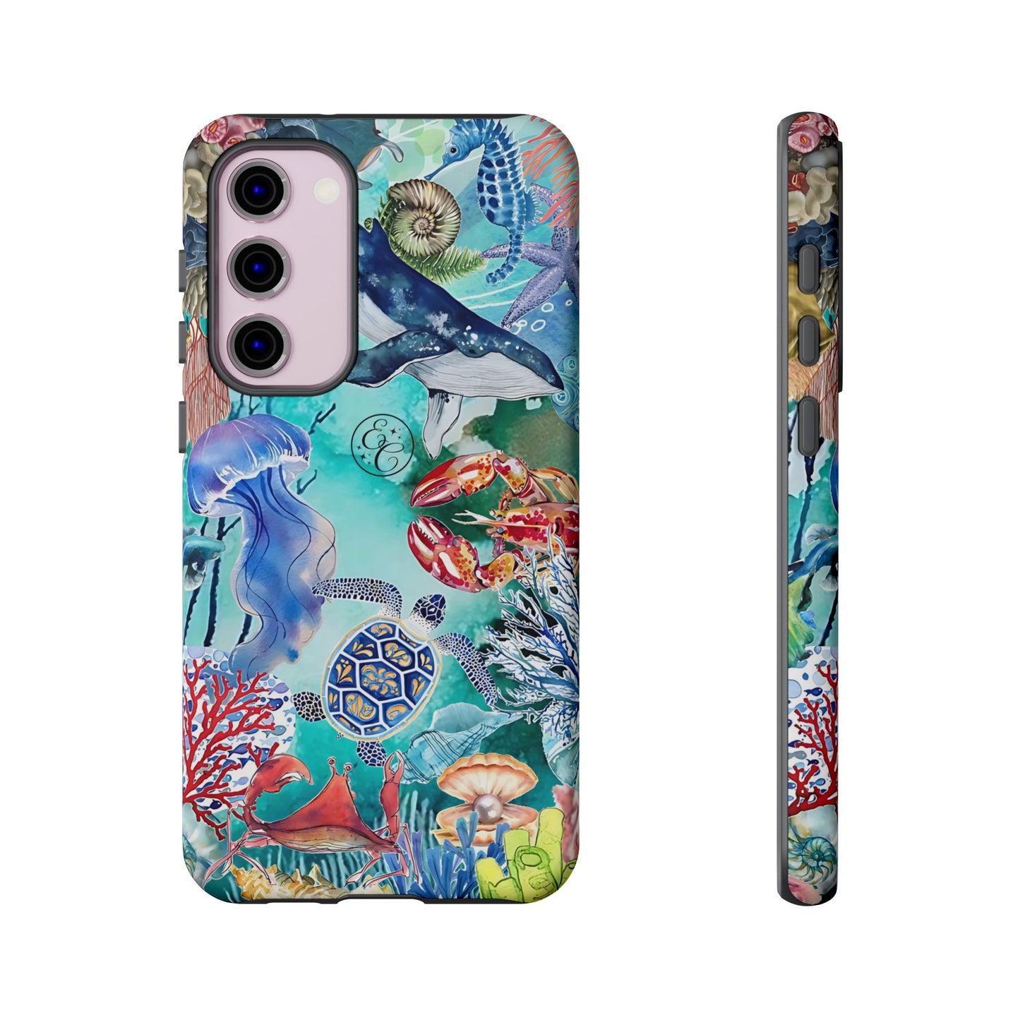 Ocean Wonders Collage Tough Phone Case