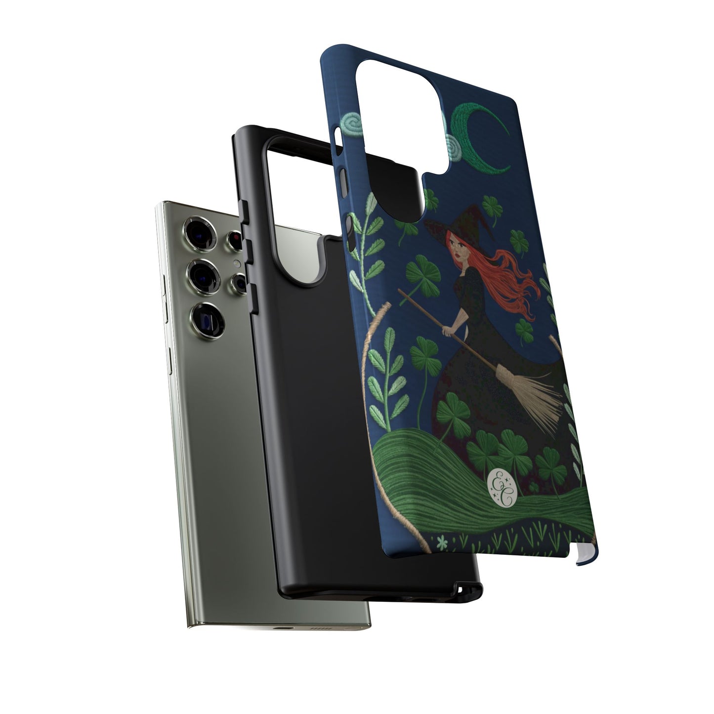 Irish Witch’s Moonlit Stroll Tough Phone Case