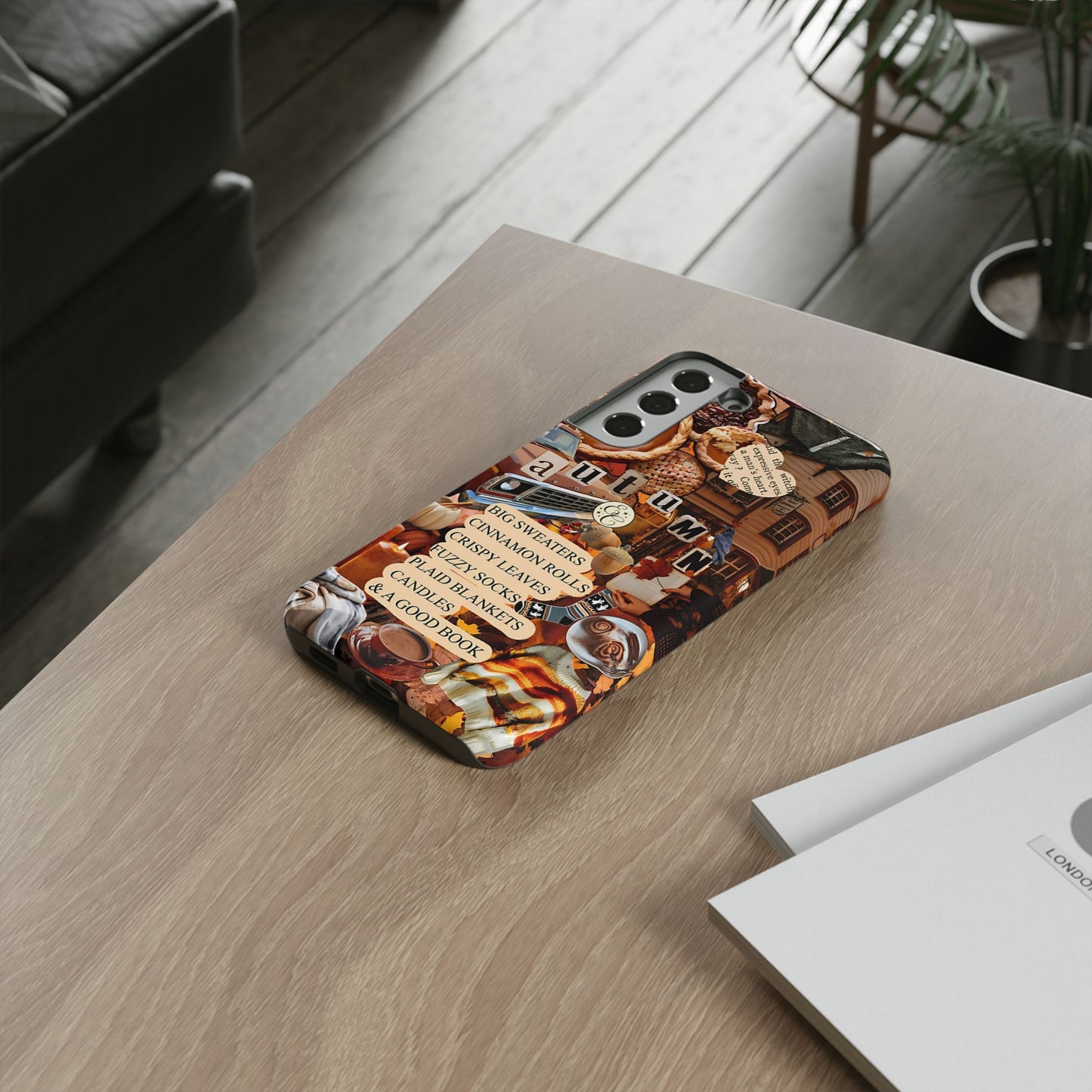 Autumn Aesthetic Collage Tough Phone Case