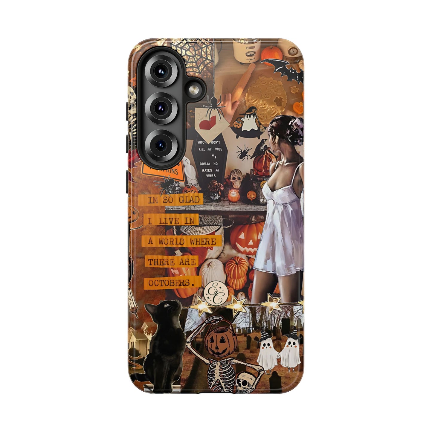 Halloween Aesthetic Collage Tough Phone Case