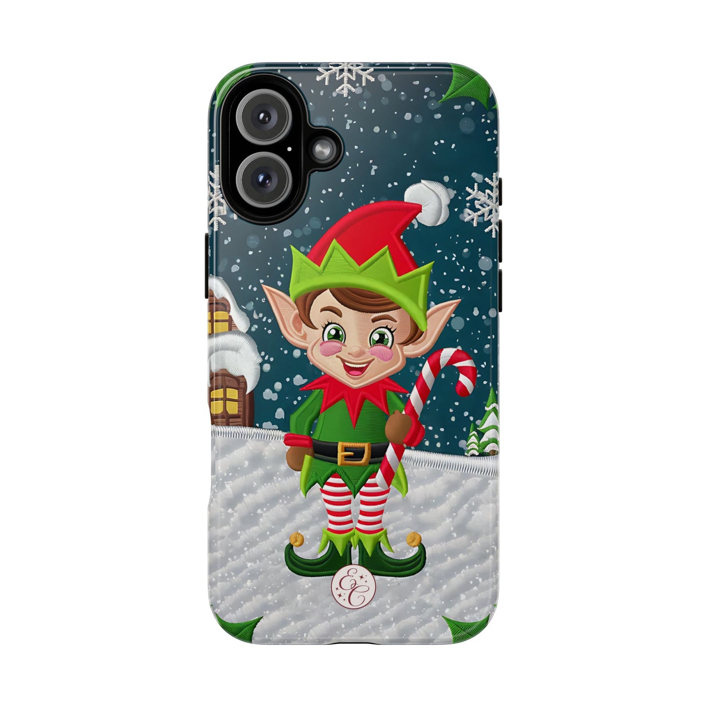 Christmas Naughty Elf Tough Phone Case