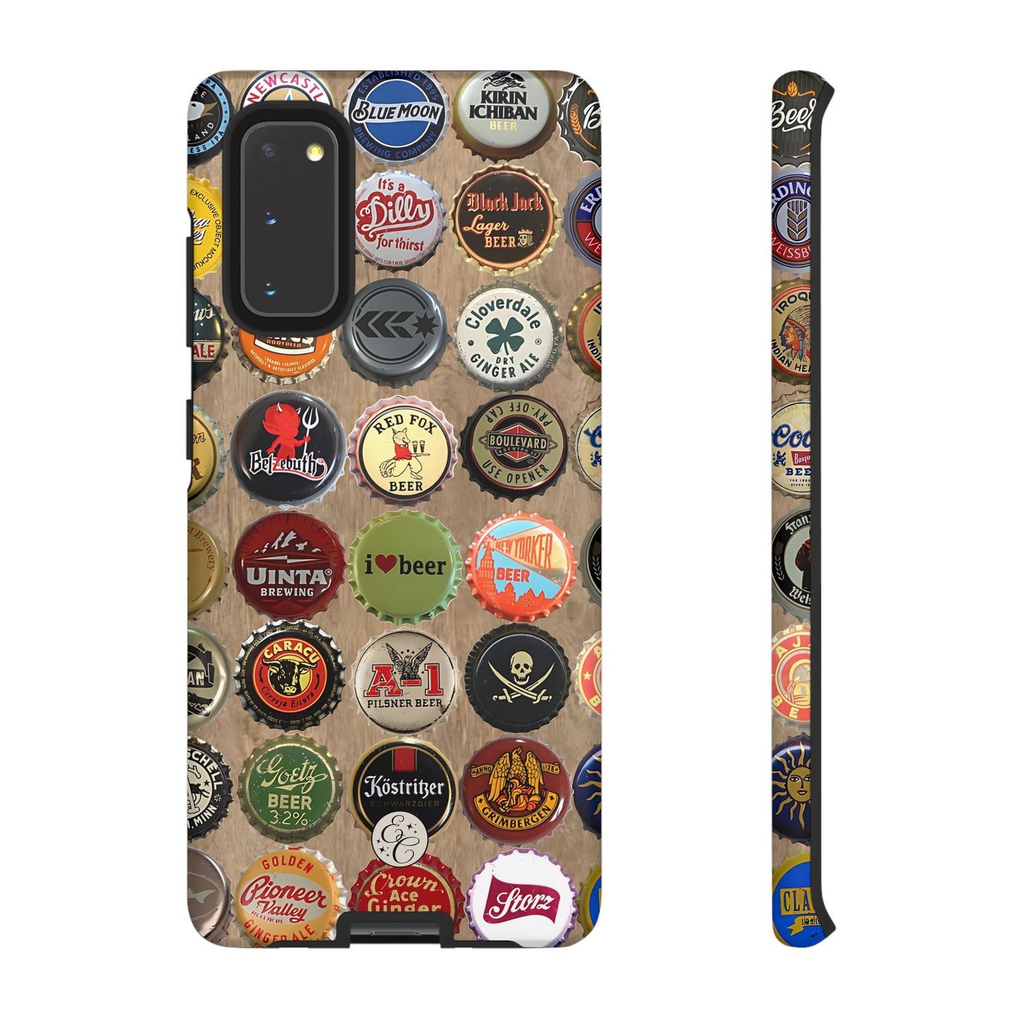 Beer Bottle Caps Tough Phone Case