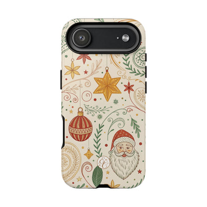 Vintage Santa Tough Phone Case