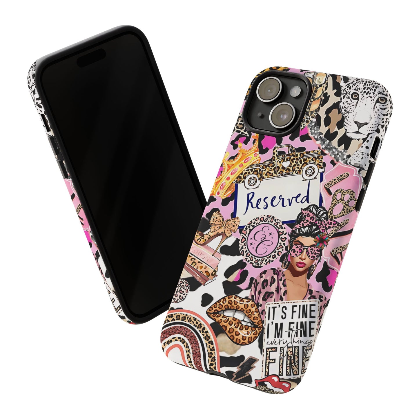 Leopard Wild Glamour Tough Phone Case