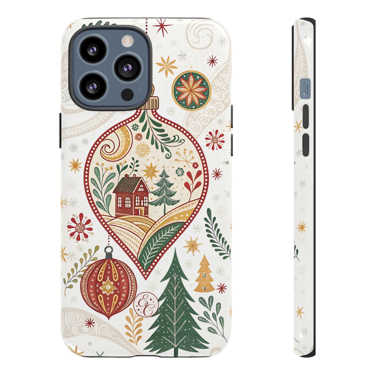Cozy Christmas Ornament Tough Phone Case