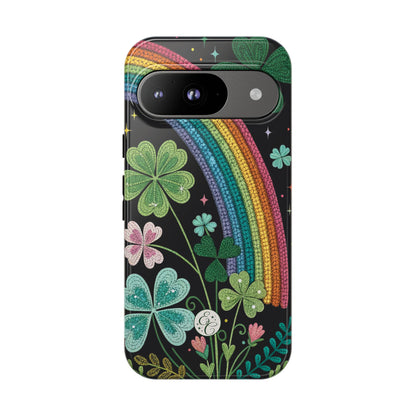 Rainbow & Shamrock Tough Phone Case