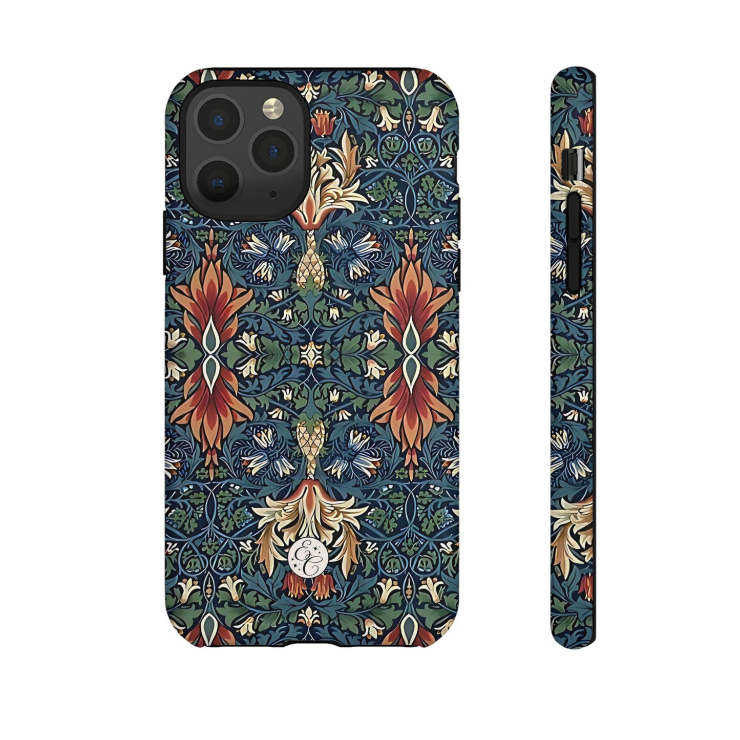 William Morris Snakeshead Tough Phone Case