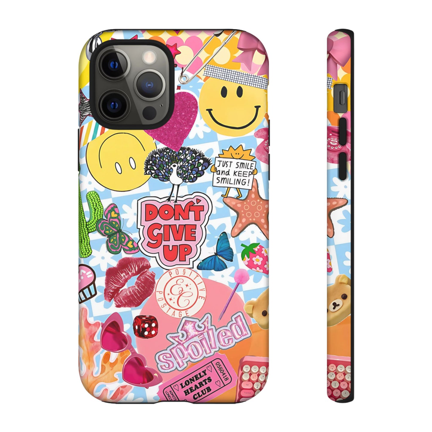 Pop Art Collage Tough Phone Case