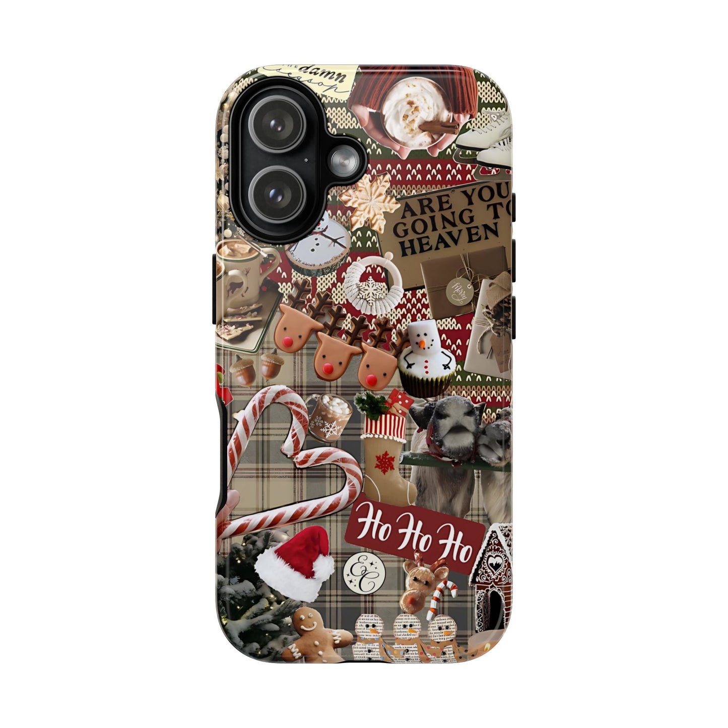 Christmas Festive Collage Tough Phone Case