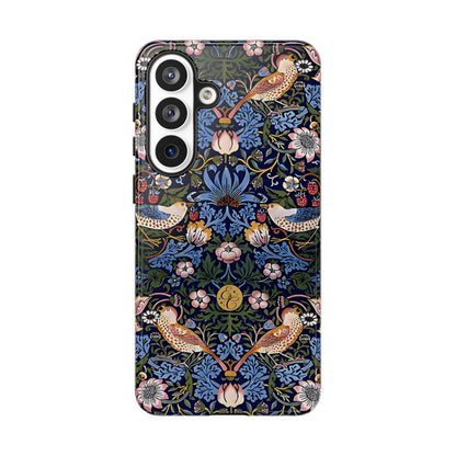 William Morris Strawberry Thief Tough Phone Case