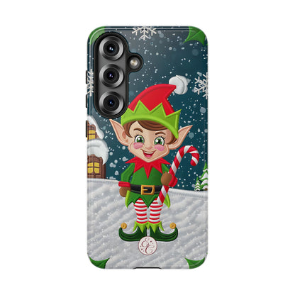 Christmas Naughty Elf Tough Phone Case