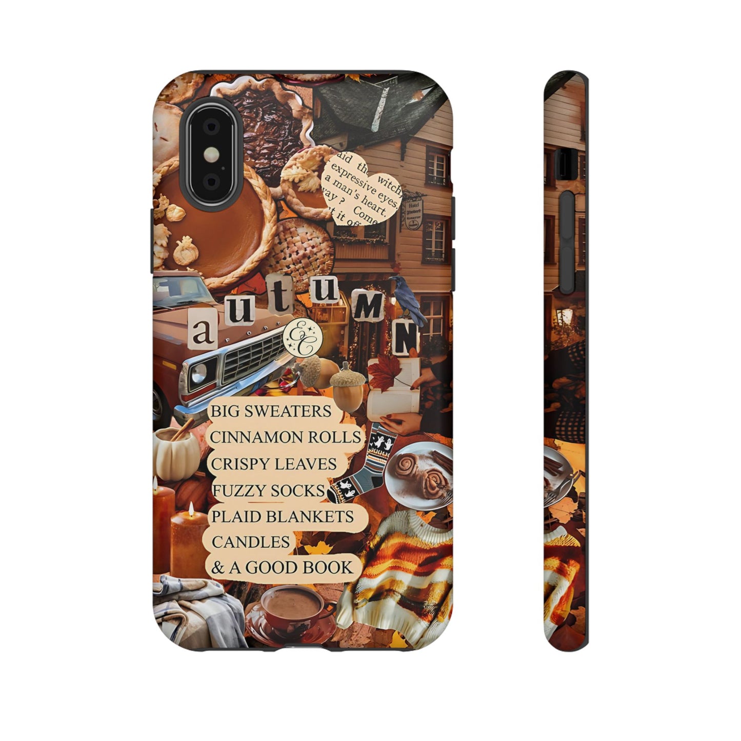 Autumn Aesthetic Collage Tough Phone Case