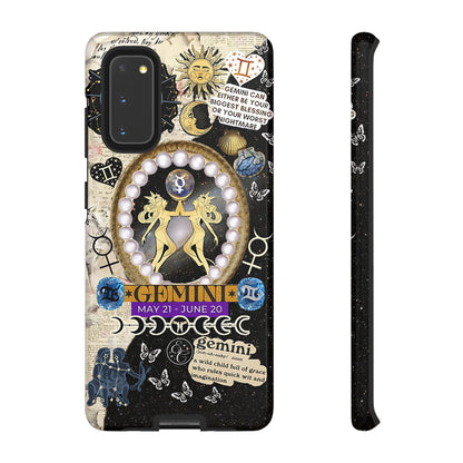 Gemini Zodiac Sign Tough Phone Case