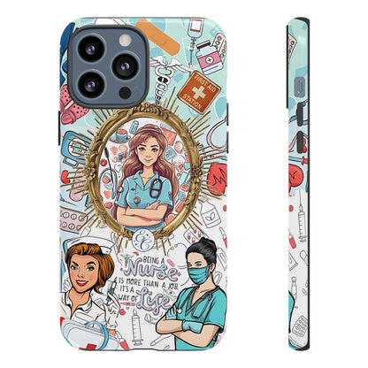 Nurse Art Tough Phone Case