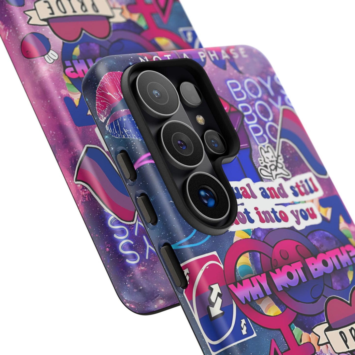 Bisexual Pop Art Tough Phone Case