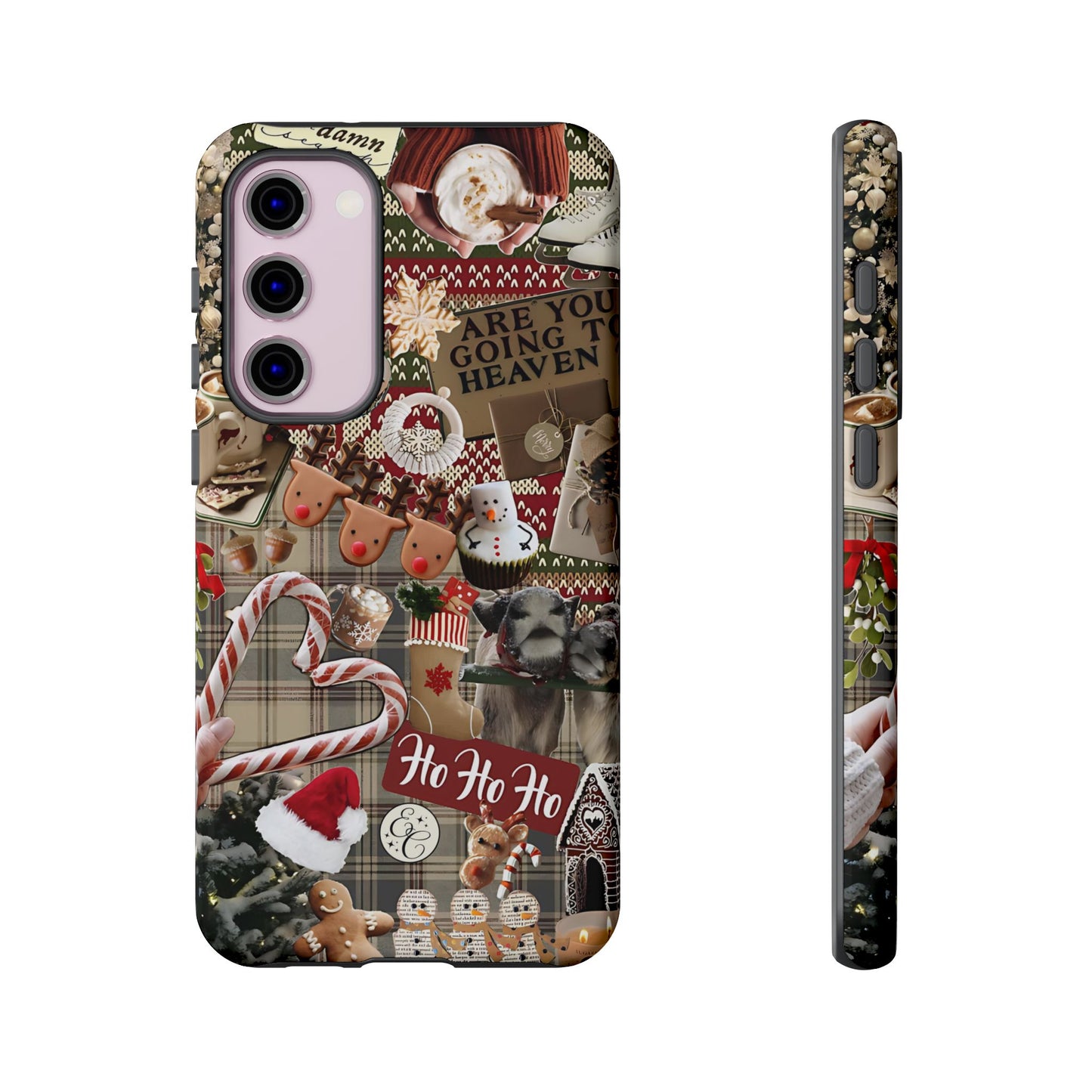 Christmas Festive Collage Tough Phone Case