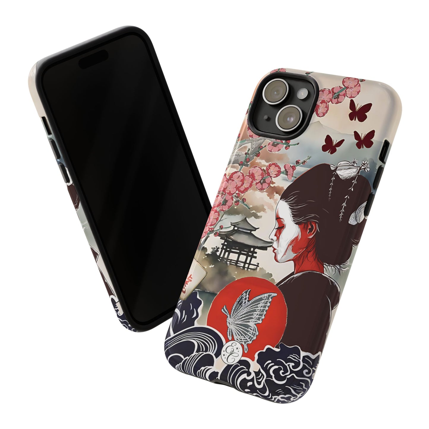 Japanese Geisha Tough Phone Case