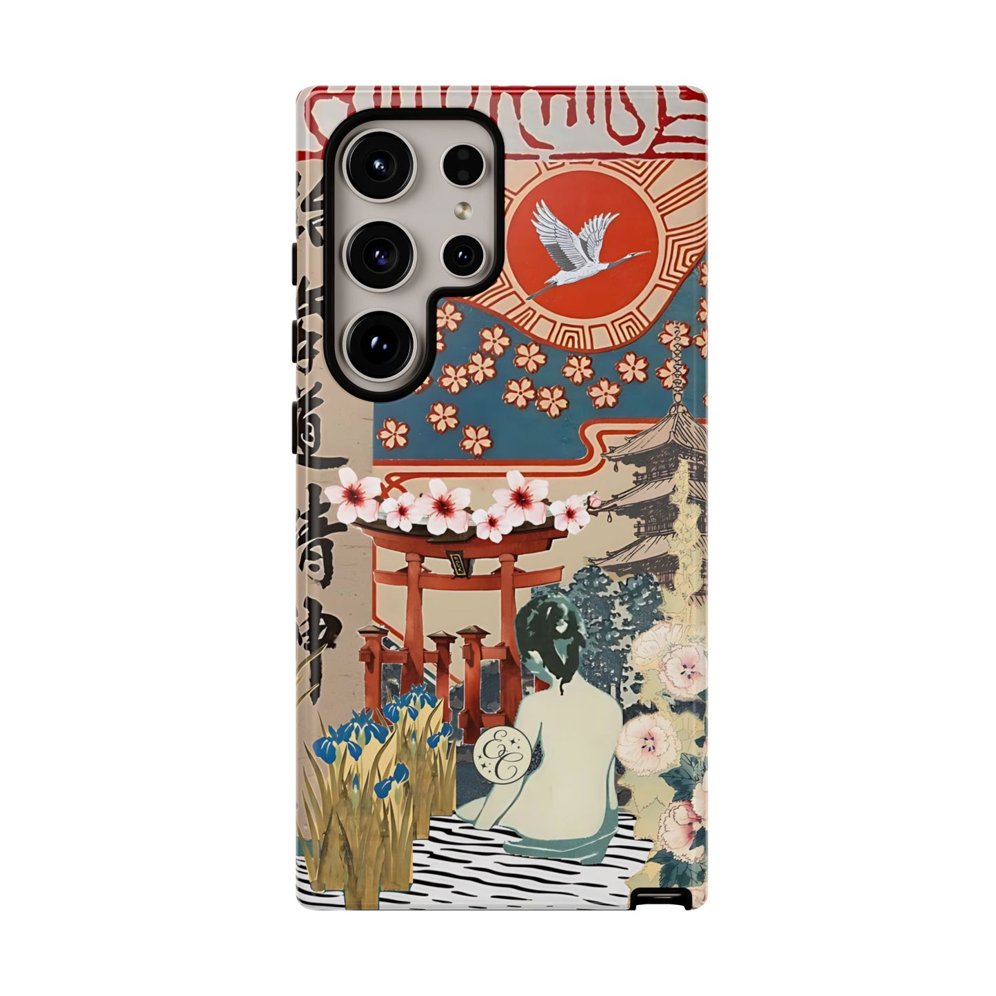 Japanese Style Art Tough Phone Case