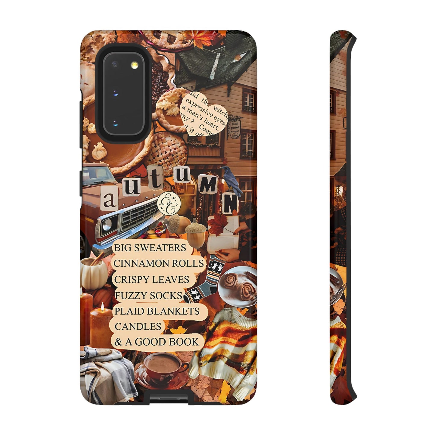 Autumn Aesthetic Collage Tough Phone Case