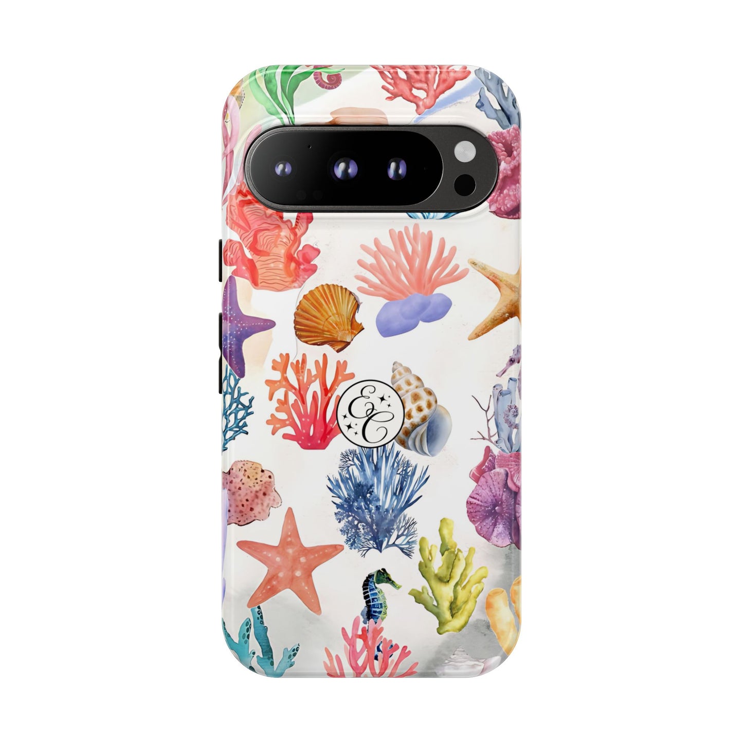 Coral & Sea Shells Tough Phone Case