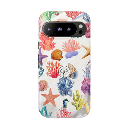 Coral & Sea Shells Tough Phone Case