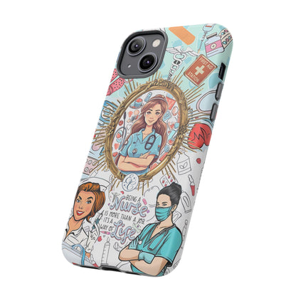 Nurse Art Tough Phone Case