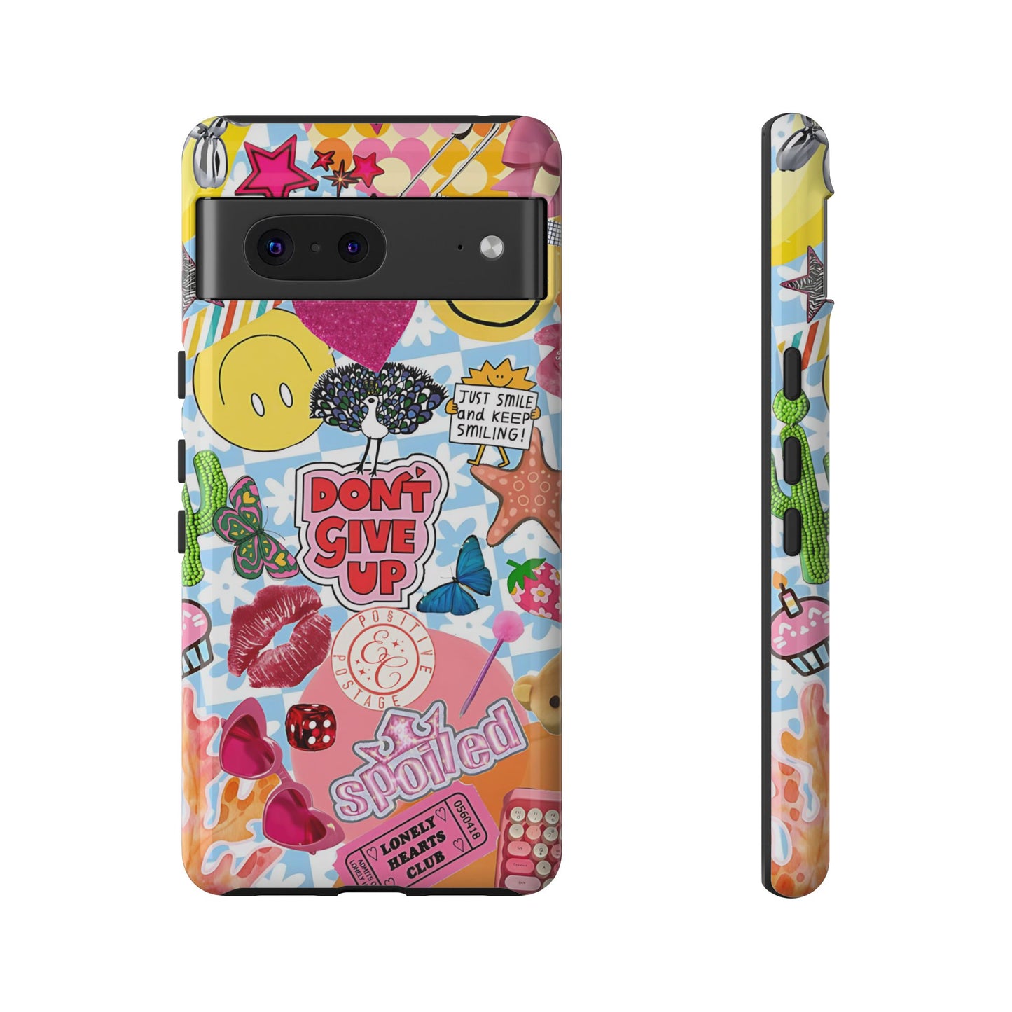 Pop Art Collage Tough Phone Case