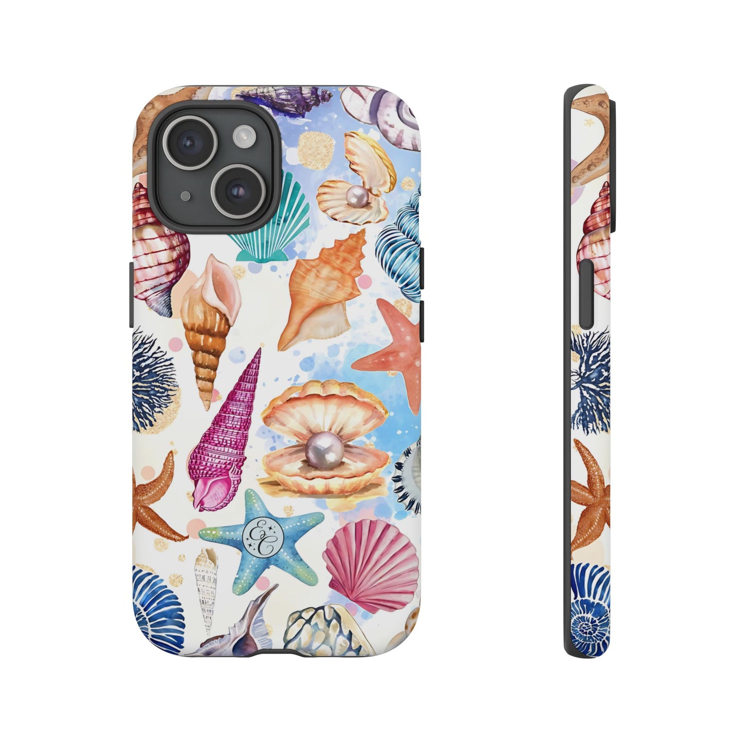 Colorful Sea Shells Tough Phone Case