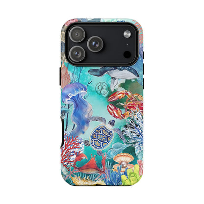 Ocean Wonders Collage Tough Phone Case