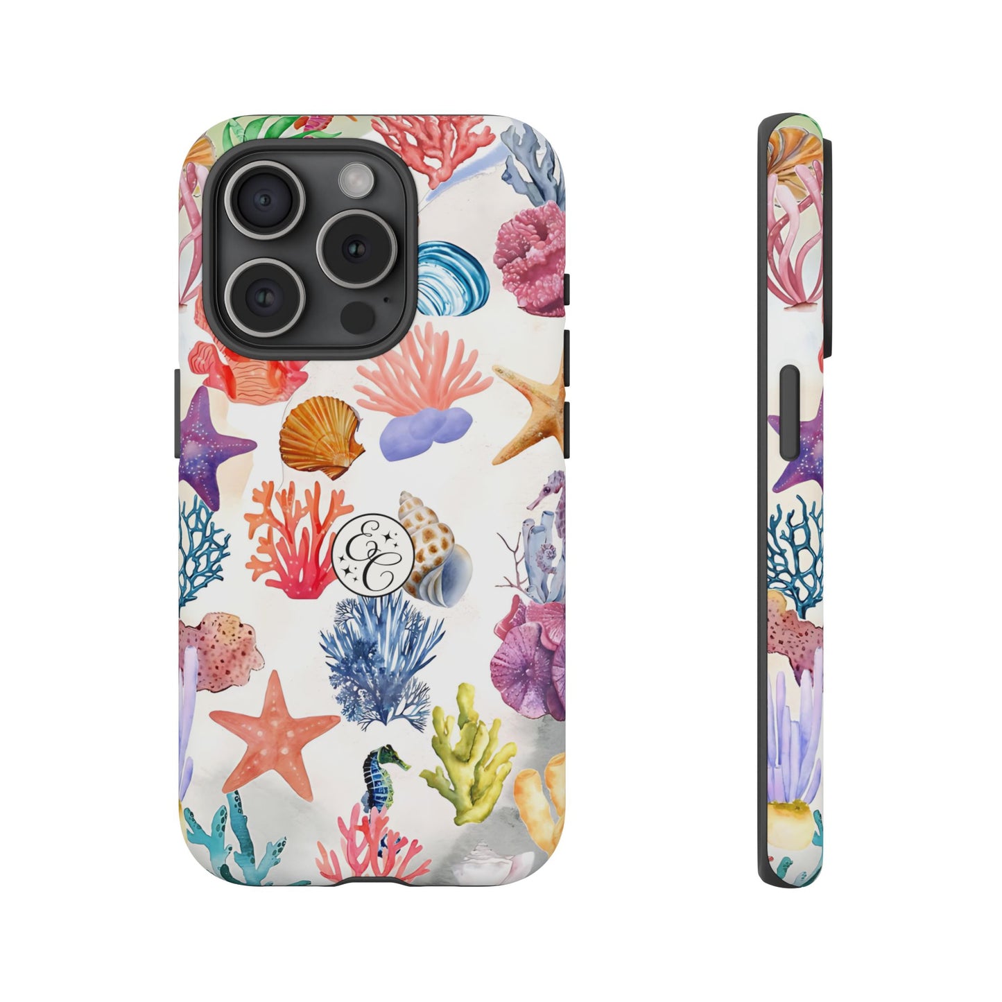 Coral & Sea Shells Tough Phone Case