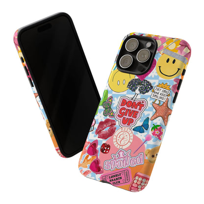 Pop Art Collage Tough Phone Case