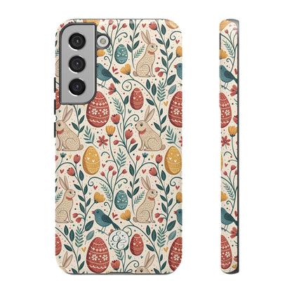 Vintage Easter Pattern Tough Phone Case