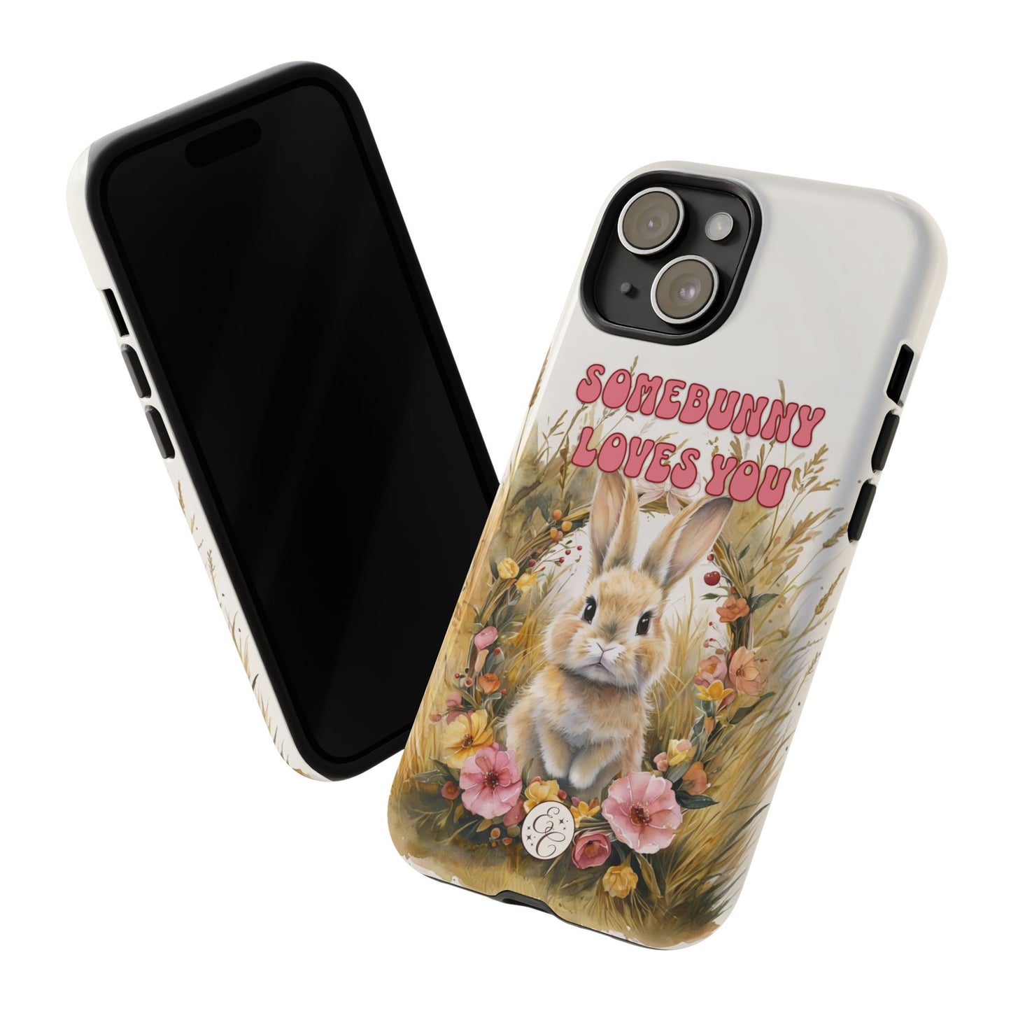 Somebunny Loves You Tough Phone Case